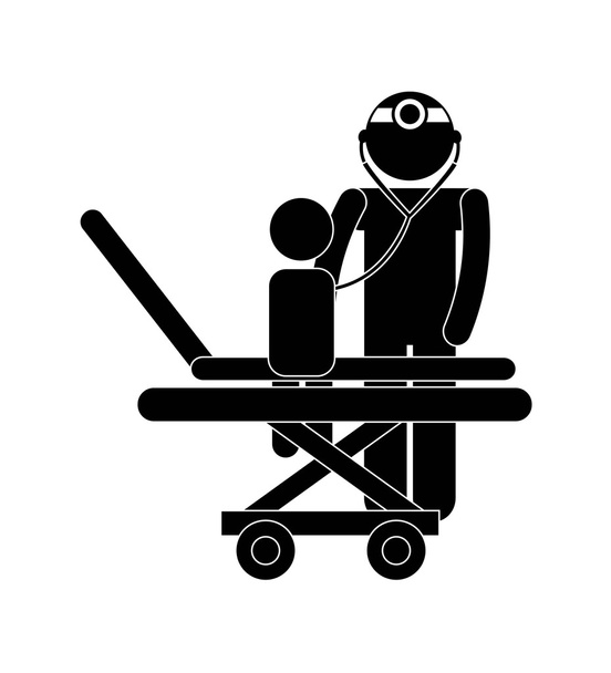 Kinderarzt-Design  - Vektor, Bild