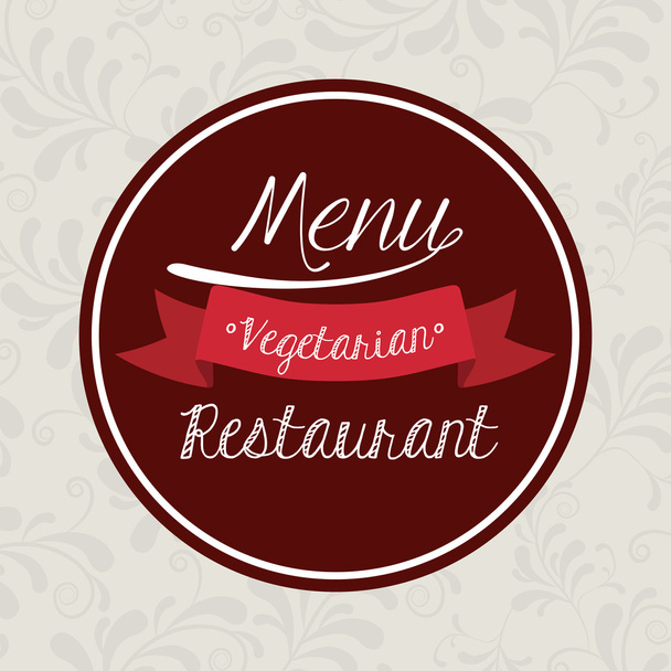 Restaurant design  - Vector, afbeelding