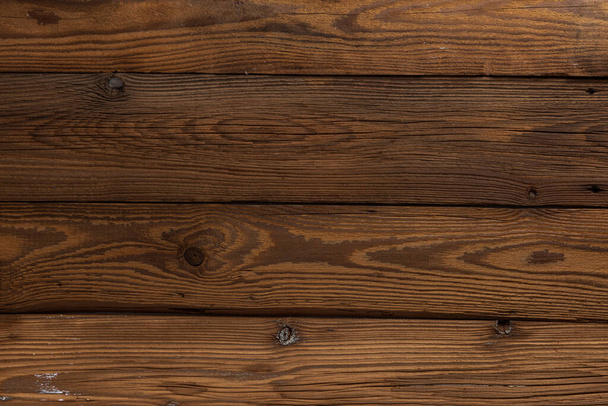 Old rustic wooden background. Natural wood planks. - Photo, Image