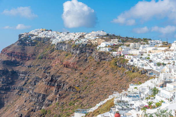 Imerovigli village at Santorini island, Greece - Fotó, kép