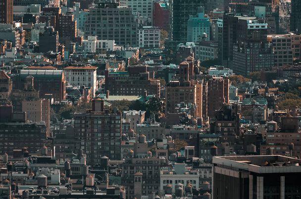 Θέα στον ορίζοντα της Νέας Υόρκης. Μανχάταν, Νέα Υόρκη, ΗΠΑ. - Φωτογραφία, εικόνα