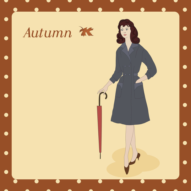 Podzimní lady - ilustrace - Vektor, obrázek