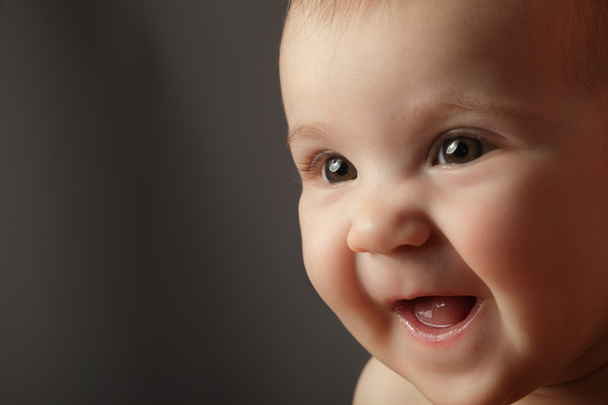 Baby face close up - Фото, изображение