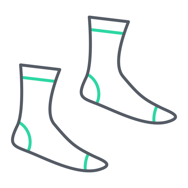 icône chaussettes. illustration vectorielle - Vecteur, image