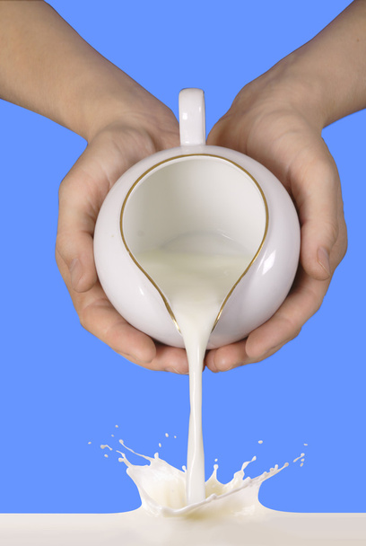 Milk pouring - Photo, Image