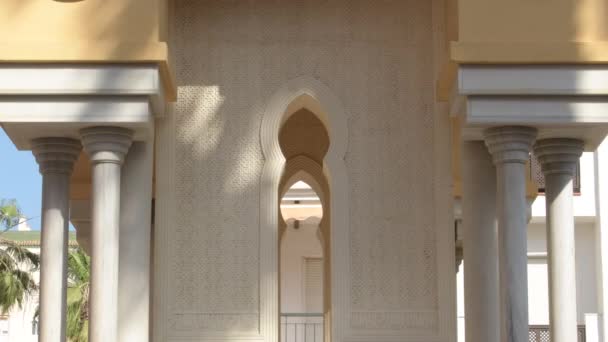 Nazari Arch of Nasrid style, Torrox, Malaga - Video