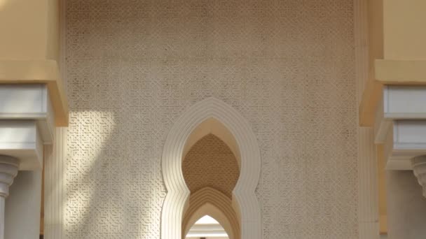 Arch of Nasrid Nazari style, Torrox, Malaga, Spain - Materiał filmowy, wideo