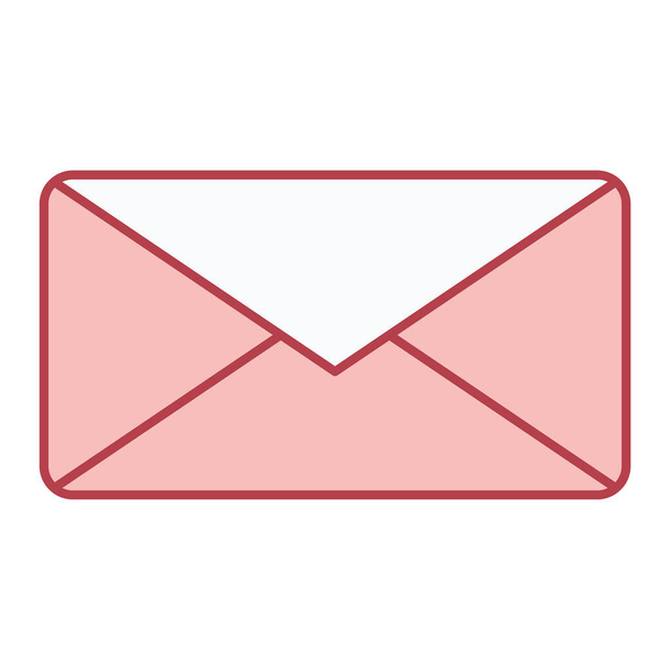 конверт значок пошти Векторні ілюстрації графічний дизайн
 - Вектор, зображення