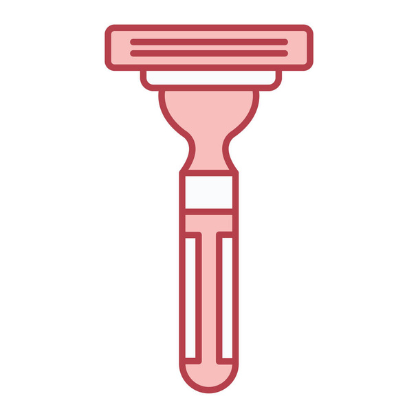 secador de pelo icono. esquema ilustración de los iconos de vectores de cepillo de afeitar para la web - Vector, imagen