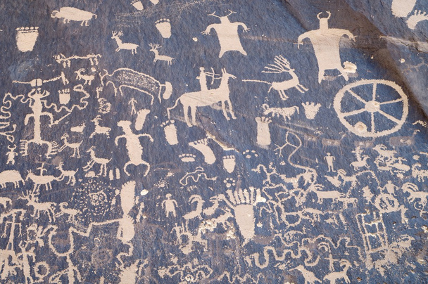 Pétroglyphe indien
 - Photo, image