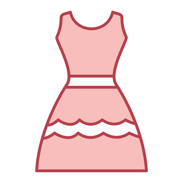 ilustrace vektoru ikony šatů - Vektor, obrázek