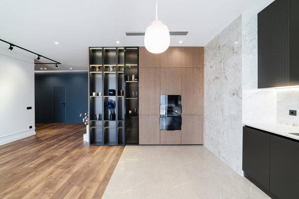 Modern interior design studio with customized appliances - Foto, imagen