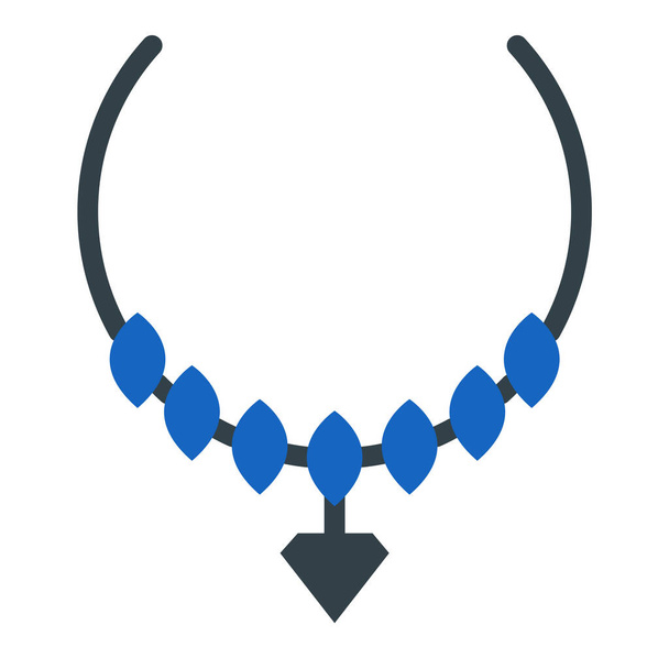 vektorová ilustrace ikony náhrdelníku - Vektor, obrázek