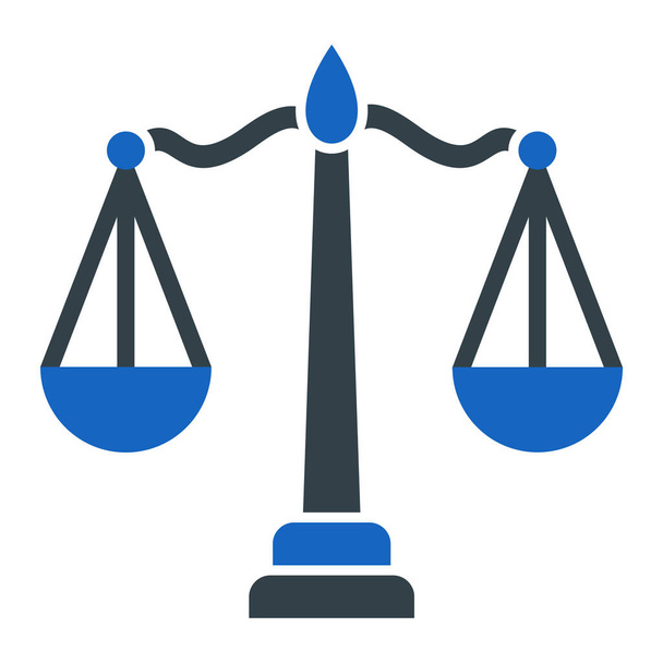 значок масштабу балансу. проста ілюстрація масштабів справедливості Векторні піктограми для Інтернету
 - Вектор, зображення