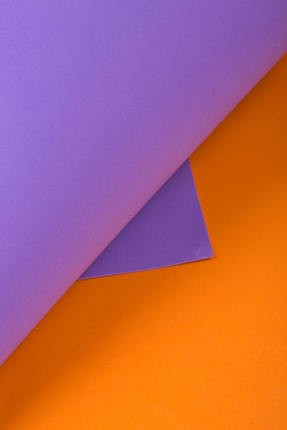 Abstract background from sheets of colored paper - Photo, Image