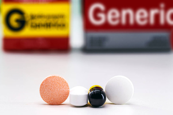 generické léky, federálně podporované léky porušující patent - Fotografie, Obrázek