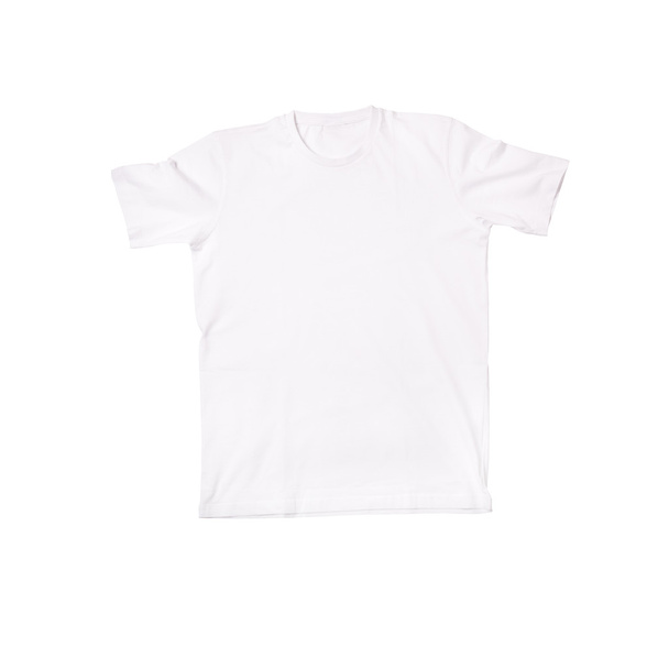 Blank white t-shirt - 写真・画像