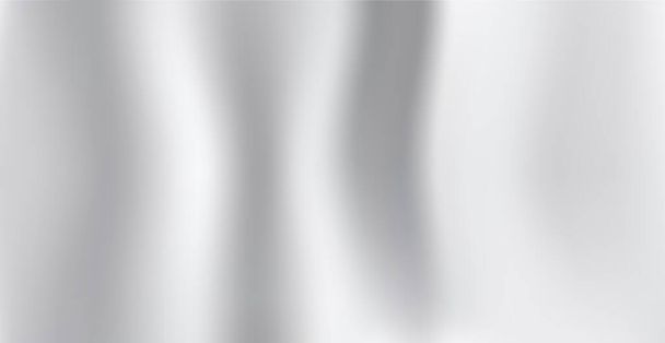 Stijlvolle panoramische achtergrond zilveren stalen metalen textuur - Vector illustratie - Vector, afbeelding