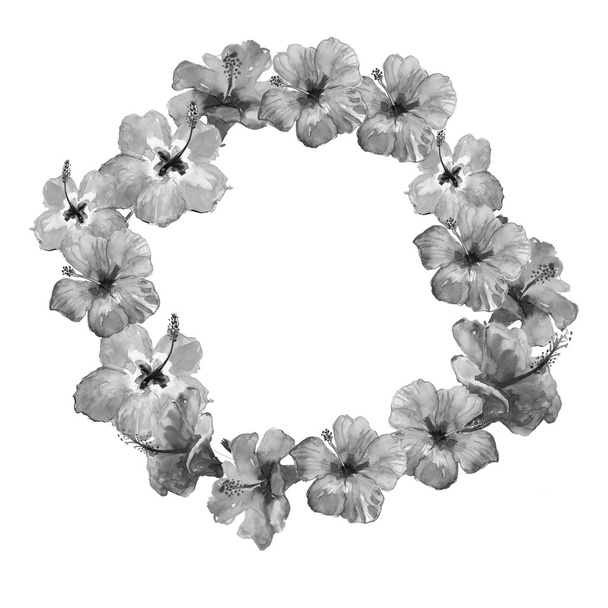 Estilo coroa floral botânica
 - Foto, Imagem