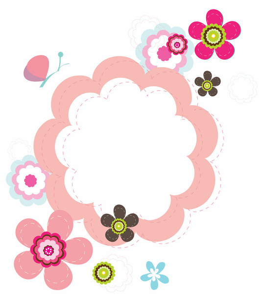 floral design - Vektor, obrázek