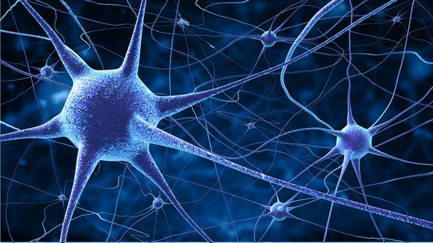 νευρώνες συνδέσεις αφηρημένη έννοια - Φωτογραφία, εικόνα