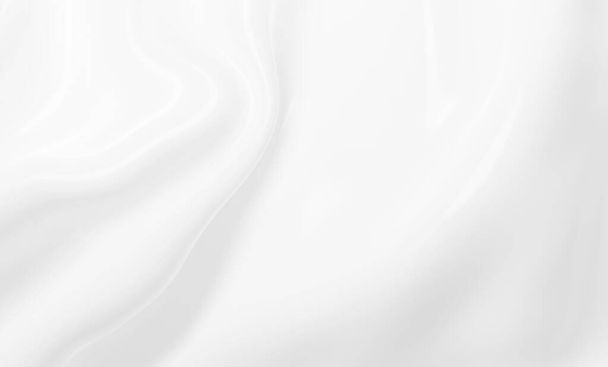 Beyaz kozmetik krem arka plan 3D canlandırıcı - Fotoğraf, Görsel