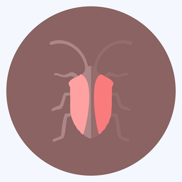 Icon Insect. suitable for Animal symbol. flat style. simple design editable. design template vector. simple symbol illustration - Vecteur, image