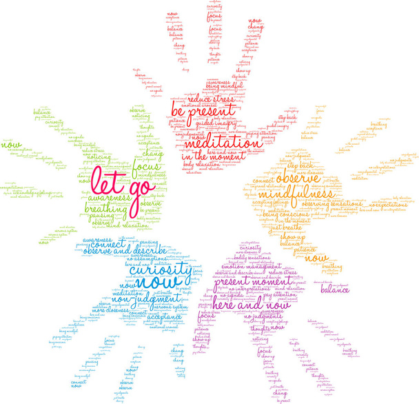 Let Go word cloud on a white background.  - ベクター画像