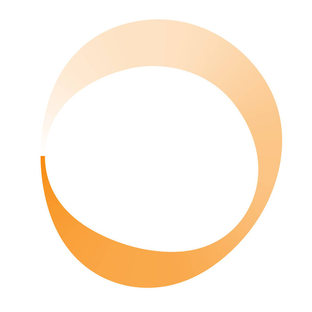 Circle preloader, buffer shape. Circular progress bar. Meter, guage and indicator icon with transparency - Vektör, Görsel