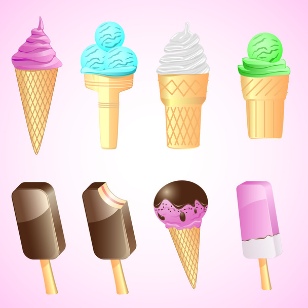 Ice-cream - Vector, Image