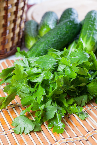 Green parsley - Фото, зображення