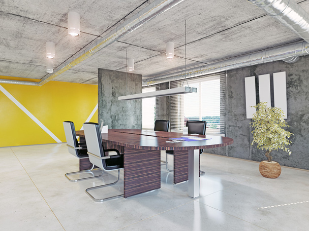 Modern irodai belső tér - Fotó, kép