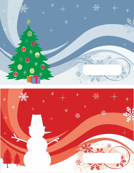 Weihnachtsbezogene Illustrationen - Vektor, Bild