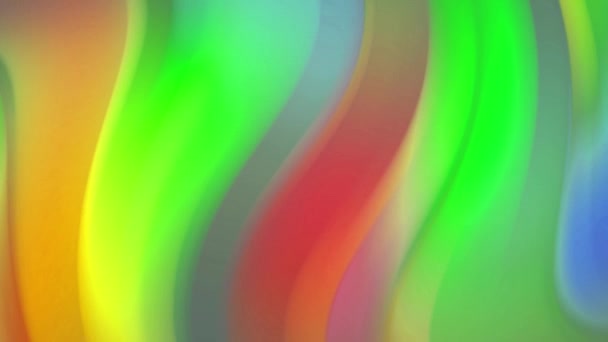  Crazy Gradient Wave Pattern Hintergrundbewegung Glatter Kreis, bestehend aus soliden gelben Gradienten  - Filmmaterial, Video
