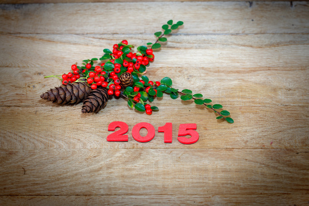 Neujahrsdekoration 2015 - Foto, Bild