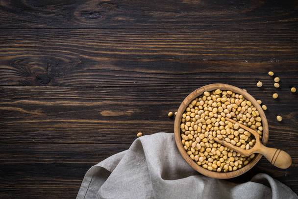 Soy is a source of plant based protein. - Photo, image