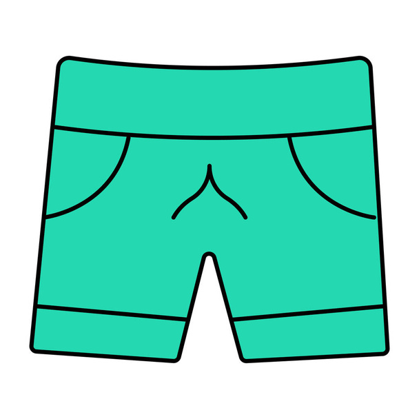 Perfect design icon of shorts  - Vetor, Imagem