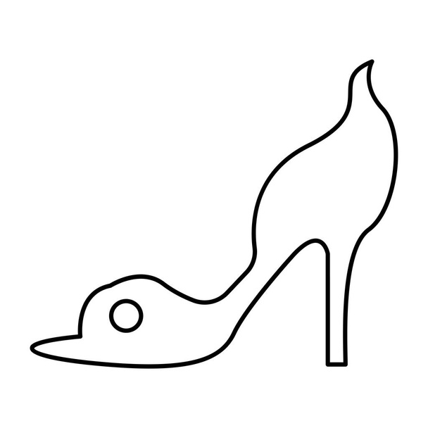 A beautiful design icon of heel  - Vecteur, image