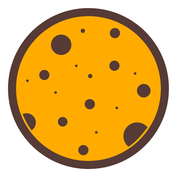 donut. web icon simple illustration - Vector, Image