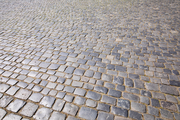 detail of old cobble stone street in Germany - Foto, imagen
