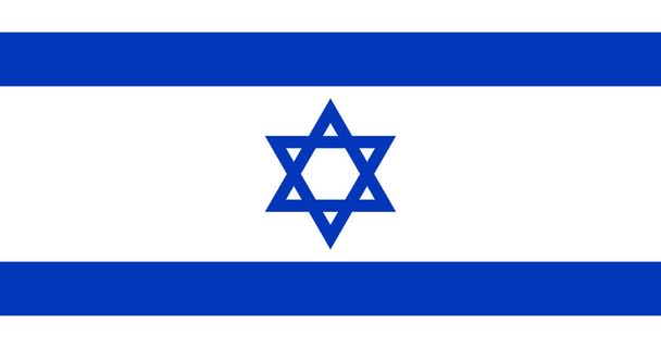 Israel bandeira imagem fundo - Vetor, Imagem