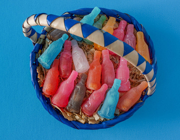 Traditional Mexican Candy Sweetmeats with a Bottle shape. - Valokuva, kuva