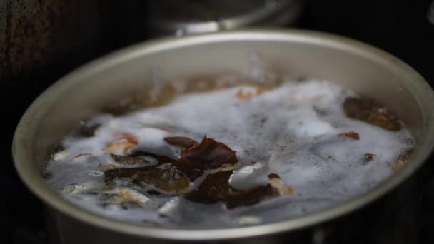 Wie man Suppenvorräte anlegt - Filmmaterial, Video