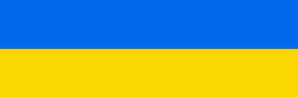 ukrán zászló, absztrakt illusztráció - Vektor, kép