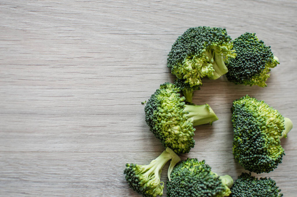 young green broccoli inflorescences are valuable sources of useful and important substances for the body. - Fotó, kép