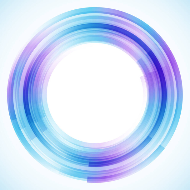 Geometric frame from circles, vector abstract background, wallpaper - Διάνυσμα, εικόνα