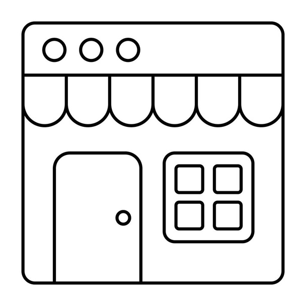 Модний векторний дизайн інтернет магазину
 - Вектор, зображення
