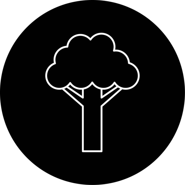 Icona del glifo vettoriale dell'albero Design  - Vettoriali, immagini