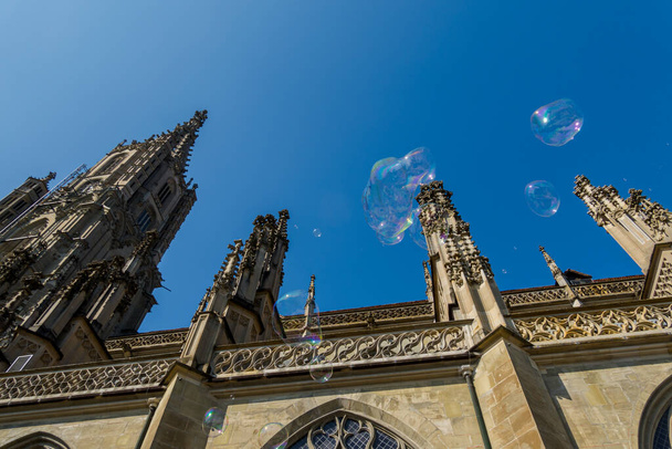 Nádherná bernská katedrála, krásná budova v gotickém stylu - Fotografie, Obrázek