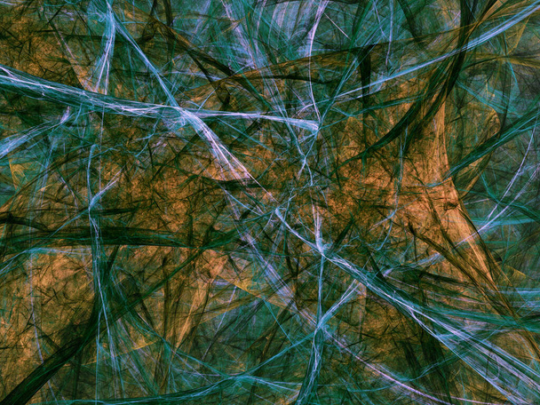 abstract chaotic fractal background 3D rendering - Fotografie, Obrázek